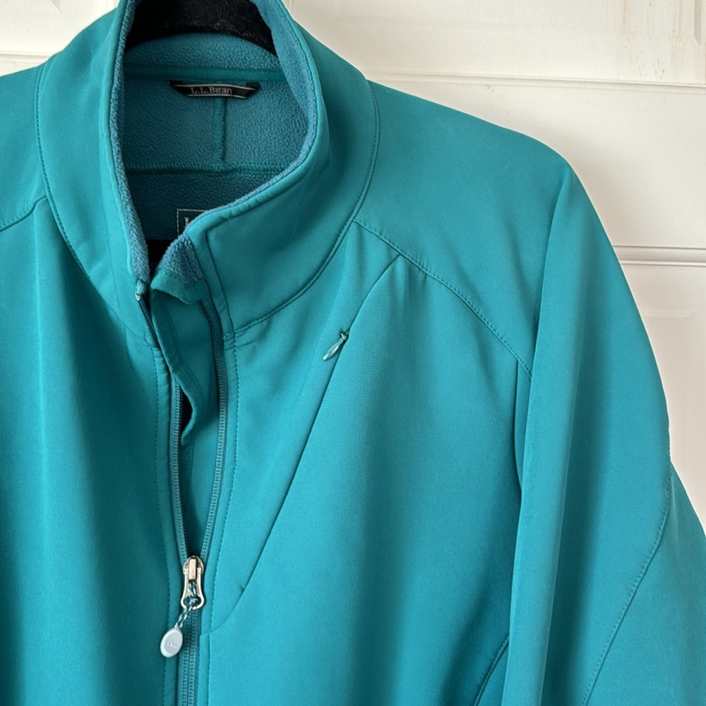 L.L. Bean Teal Women's Softshell Jacket